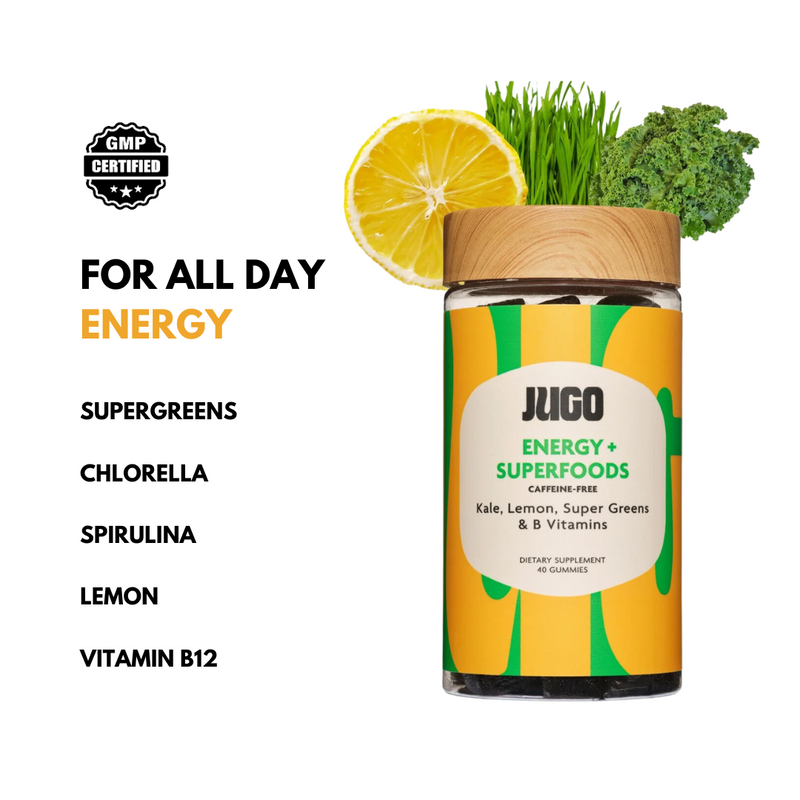 JUGO ENERGY + SUPERFOODS gummies