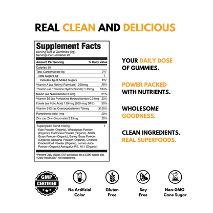 JUGO FOCUS + ENERGY Gummy Bundle