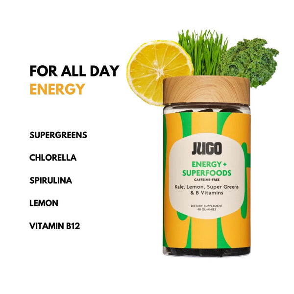 JUGO ENERGY + SUPERFOODS gummies