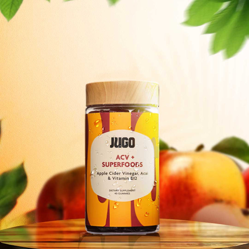 JUGO ACV + SUPERFOODS gummies