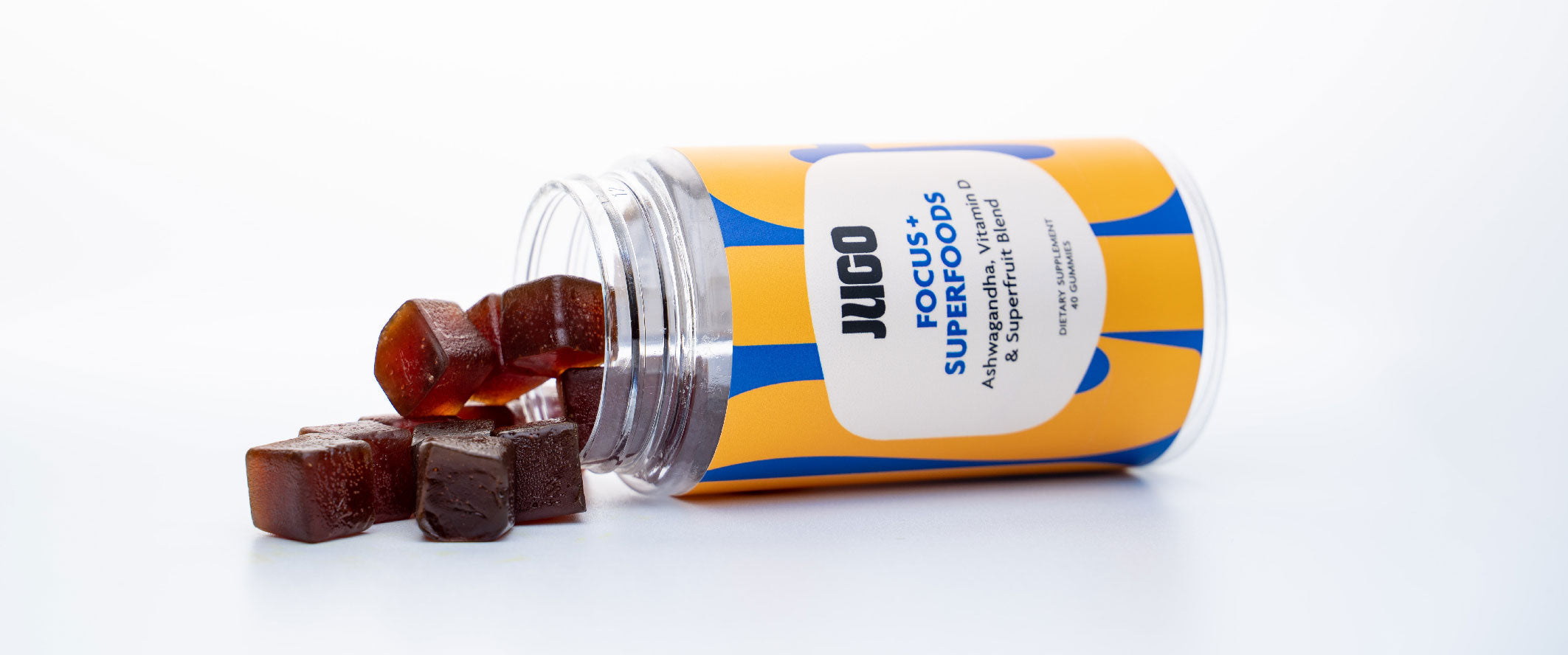 Focus gummies made with superfoods