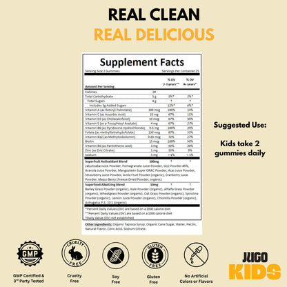 JUGO KIDS DAILY + SUPERFOODS