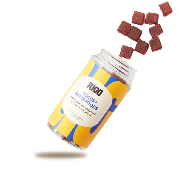 JUGO FOCUS + SUPERFOODS gummies