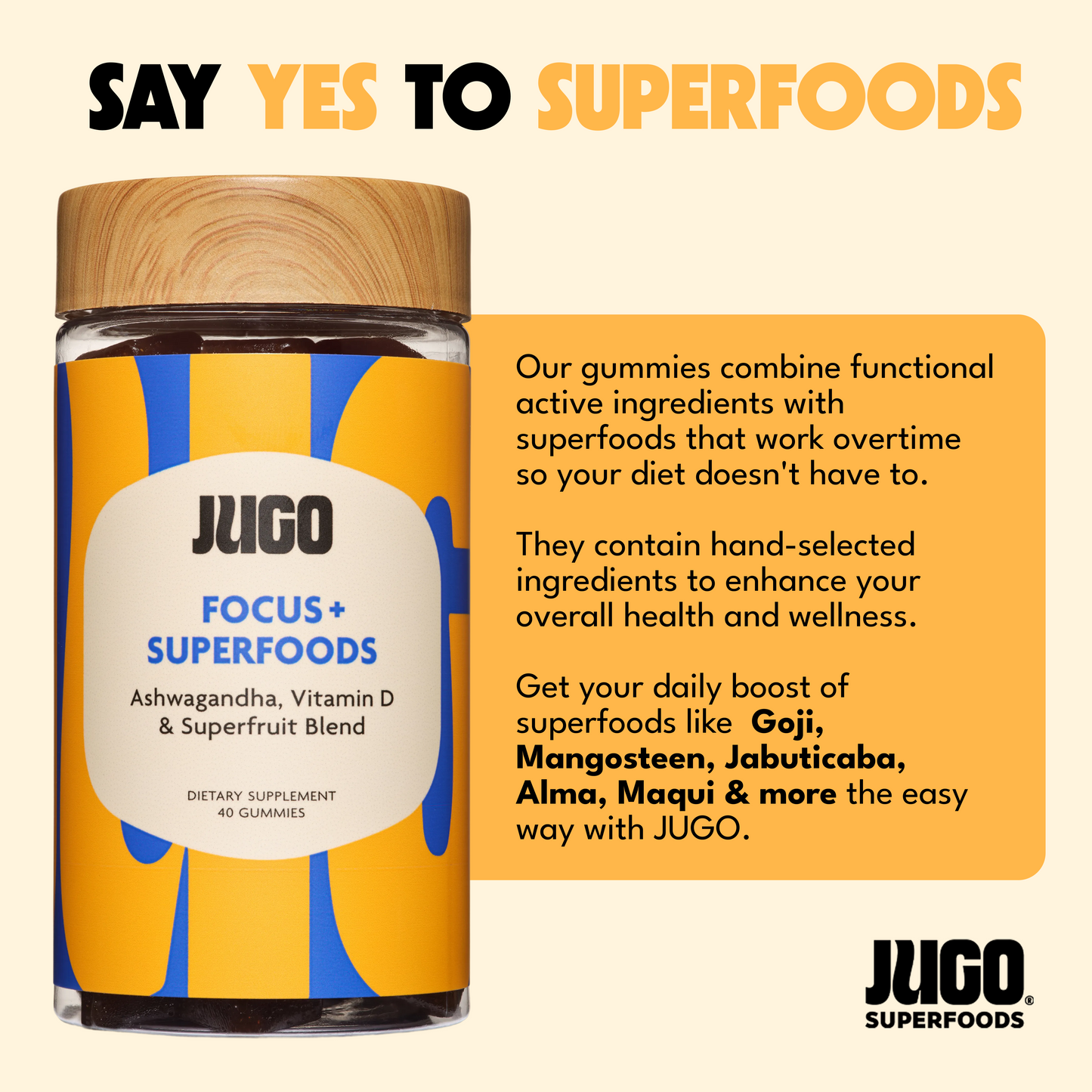 JUGO FOCUS | Stress Relief & Focus