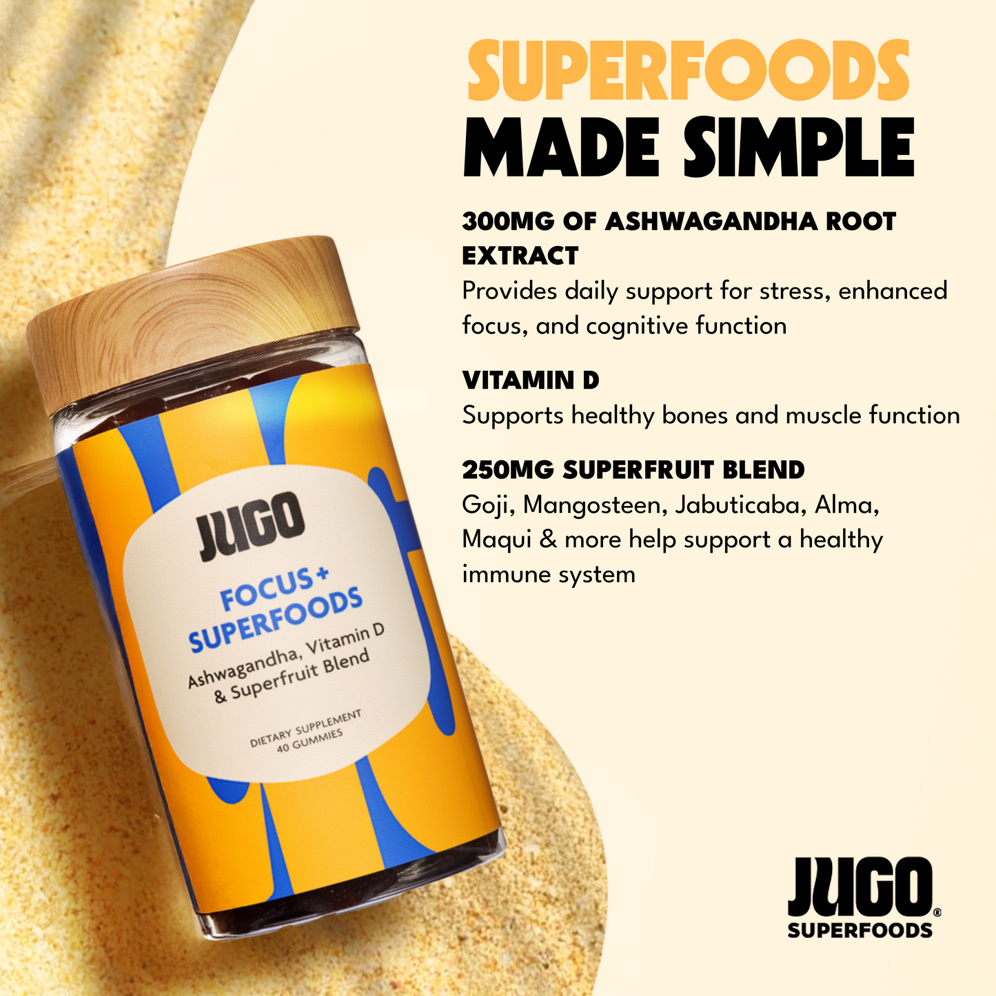 JUGO FOCUS | Stress Relief & Focus