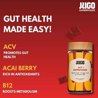 JUGO ACV+ B12- Gut Health & Metabolism