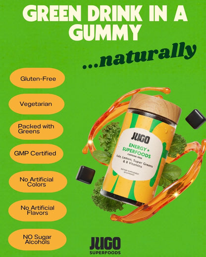 JUGO ENERGY| Caffeine-Free Energy