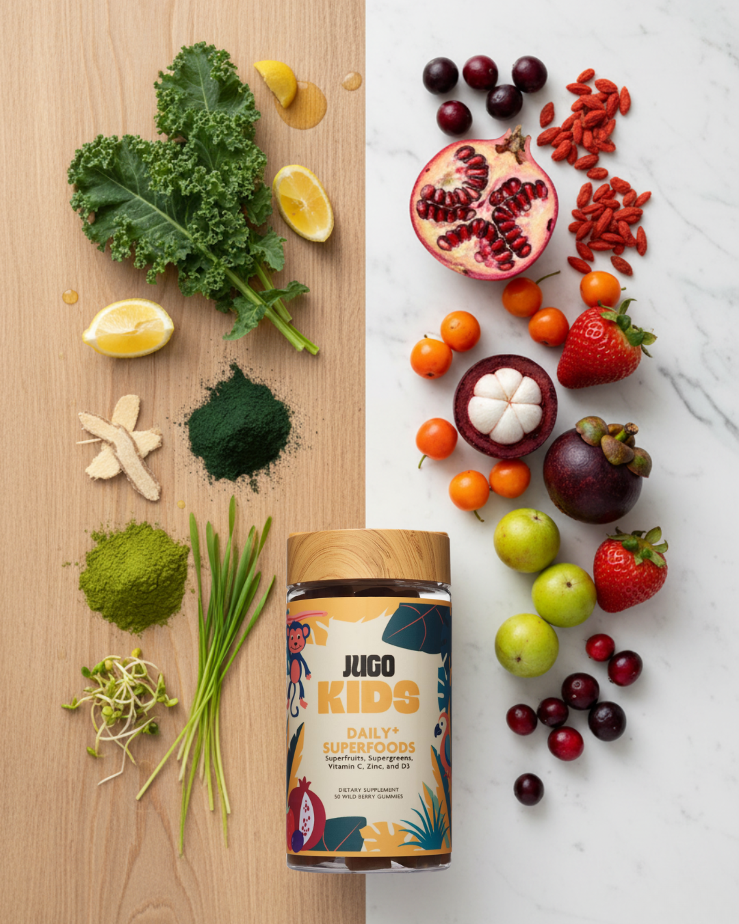 JUGO KIDS DAILY + SUPERFOODS