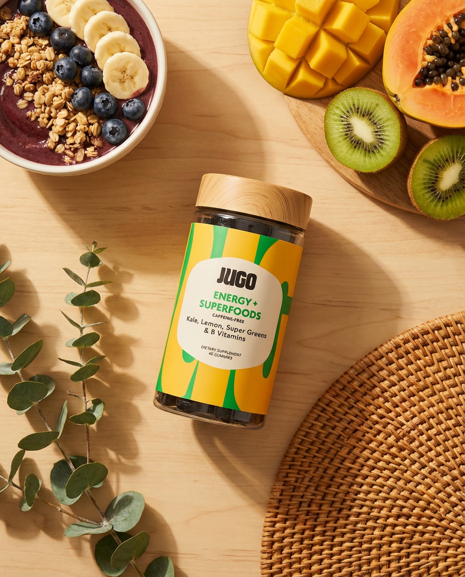 JUGO Energy Superfoods morning routine