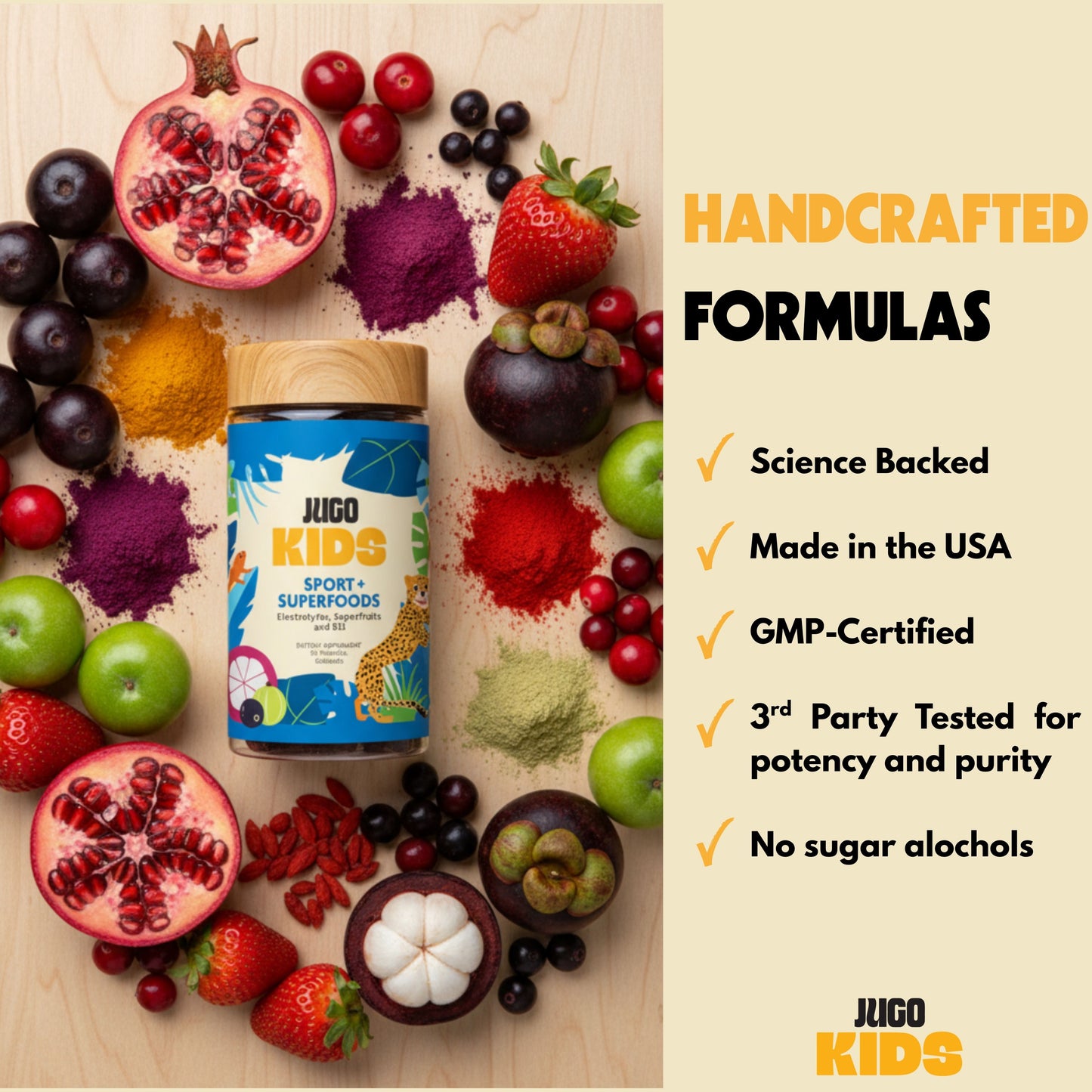 JUGO KIDS SPORT + SUPERFOODS