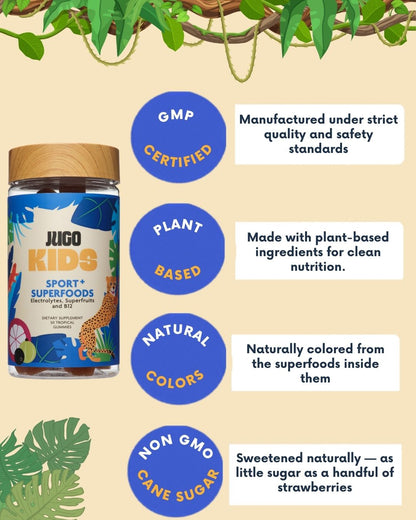 JUGO KIDS SPORT + SUPERFOODS
