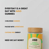 JUGO ENERGY + SUPERFOODS gummies