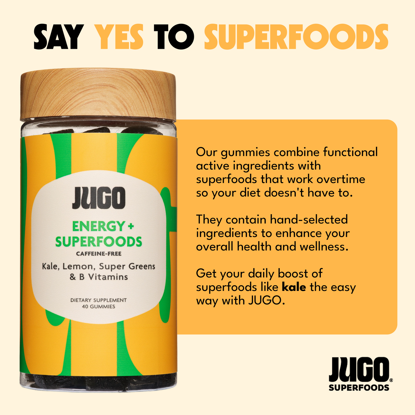JUGO ENERGY| Caffeine-Free Energy