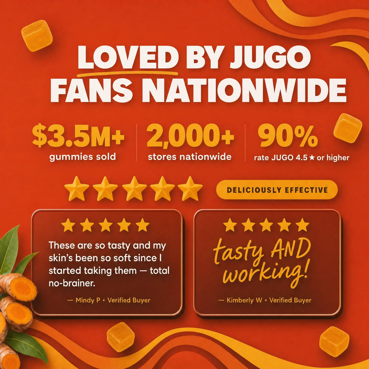 JUGO Beauty + Superfoods customer reviews and social proof