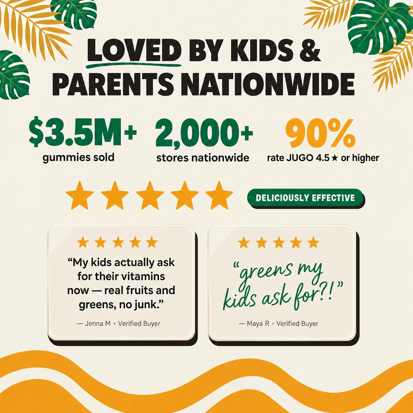 JUGO Kids reviews and social proof