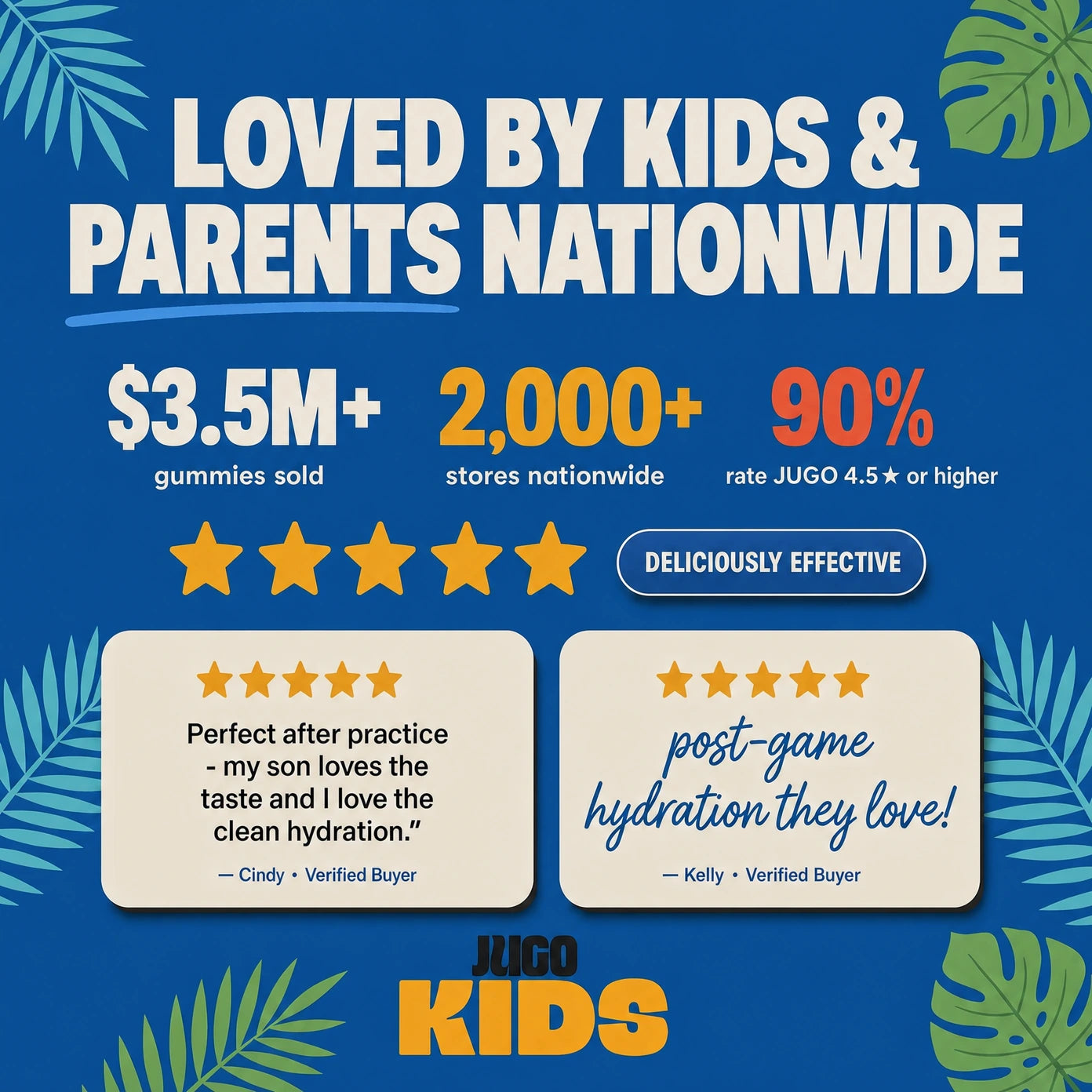 JUGO Kids reviews and social proof